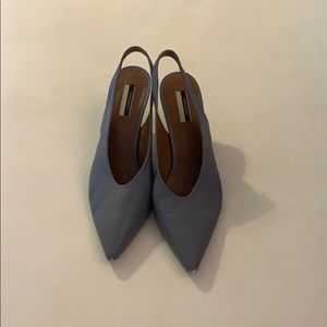 Top shop sling back heels